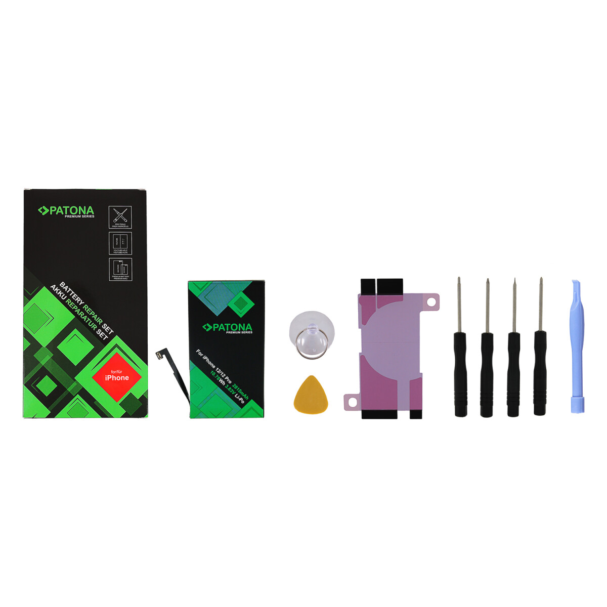 PATONA Premium Akku für Apple iPhone 12 12 Pro A2172