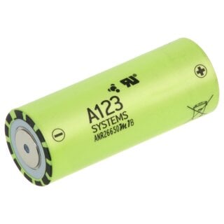 LithiumWerks Einzelzelle 3,3V 2500mAh A-GRADE LiFePO4