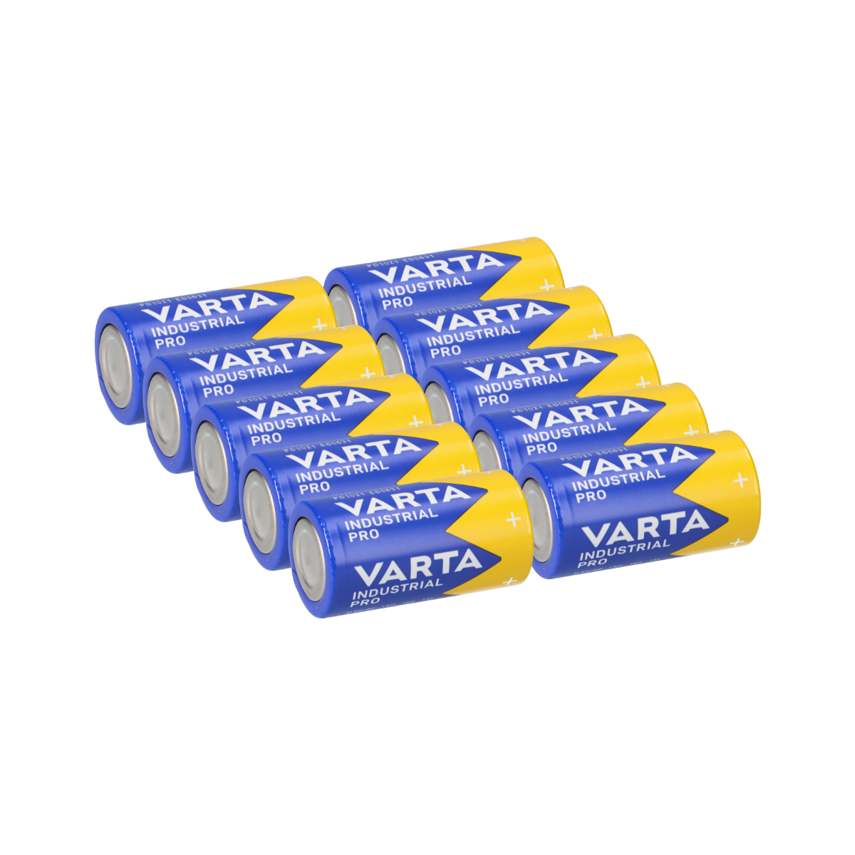 10x Varta 4014 Industrial Baby C Batterie lose