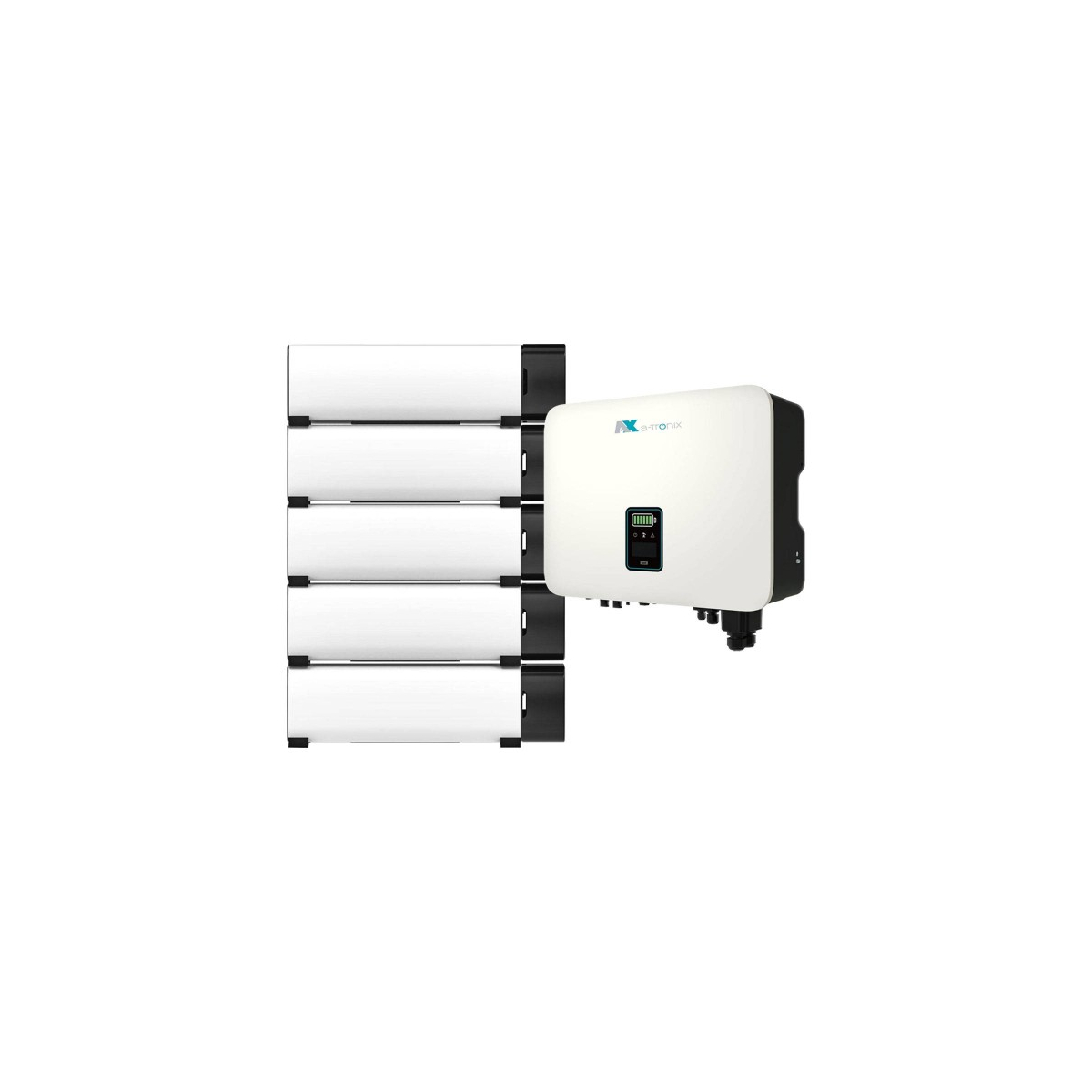 a-TroniX Hybridpower 3,6kW Hybridwechselrichter mit 9,2kWh Solarspeicher mit 0% MwSt nach §12 Abs. 3 UstG