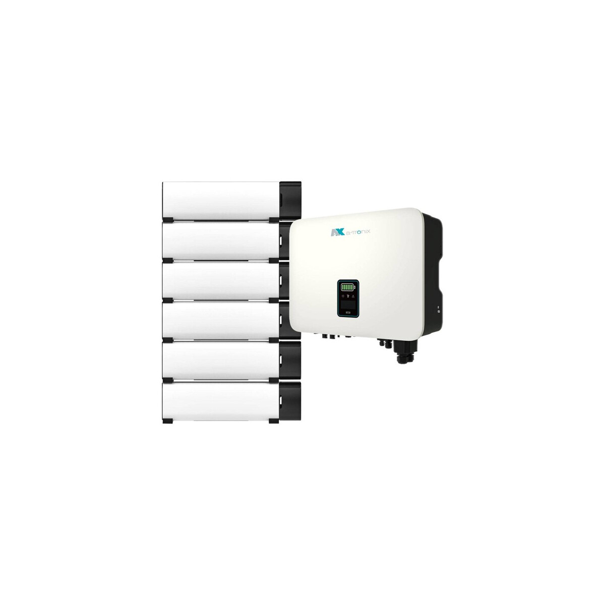 a-TroniX Hybridpower 3,6kW Hybridwechselrichter mit 11,5kWh Solarspeicher mit 0% MwSt nach §12 Abs. 3 UstG