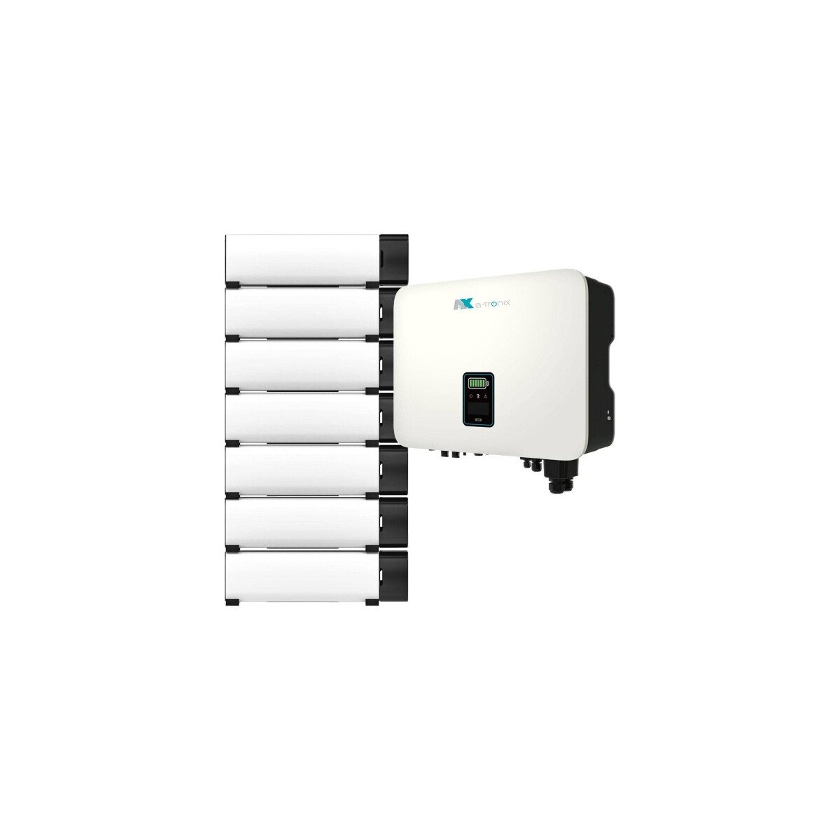 a-TroniX Hybridpower 3,6kW Hybridwechselrichter mit 13,8kWh Solarspeicher mit 0% MwSt nach §12 Abs. 3 UstG