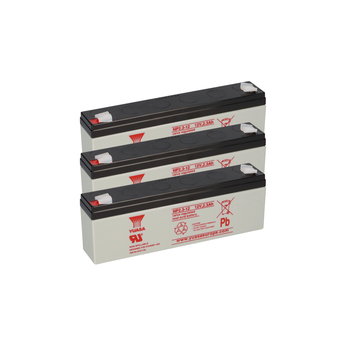 Ergolet/ WIBU CP3623 Batterie, 36V 2,3Ah Bleigel, Neubestückung/ Zellentausch