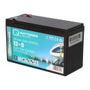 Q-Batteries LiFePO4 Akku 12-8 12,8V 8Ah 96Wh