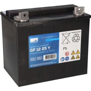 b-Ware Exide Sonnenschein GF 12 025 Y G dryfit Blei Gel Antriebsbatterie 12V 25Ah VRLA AGM