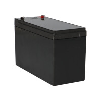 XCell XP7-12 AGM Bleiakku 12V 7Ah - T1 / Faston 4,8 mm - VdS