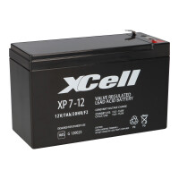 XCell Bleiakku XP7-12 - F2 12V 7 Ah Pb productbox