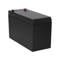 XCell XP7-12F2 AGM Bleiakku 12V 7Ah - T2 / Faston 6,3 mm - V
