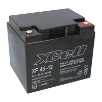 XCell Bleiakku XP45-12 12V 45Ah Pb M6 In productbox