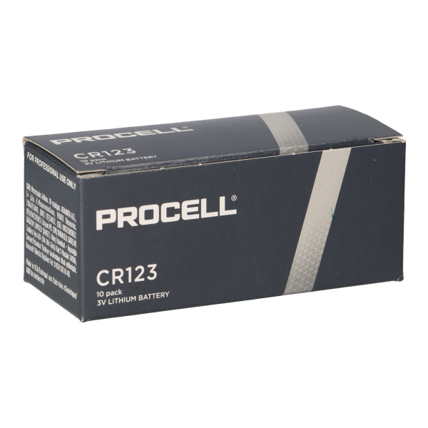 Duracell Procell CR123A Lithium 3V 1550m gallery