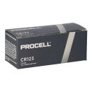 Duracell Procell CR123A Lithium 3V 1550mAh 10er Karton