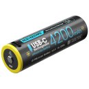 Nitecore Li-Ion Akku Typ 21700 NL2142LTHPR 3,6V 4200mAh...