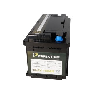 Perfektium LiFePO4 Wohnmobil Batterie mit BMS 12.8V 150Ah