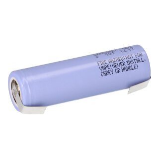 Samsung INR21700-40T 3,6V 4000mAh 35A Li-Ion-Akku mit U-Lötfahne