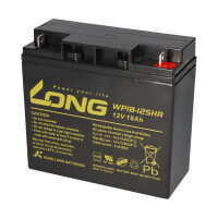 2x Kung Long WP18-12SHR Hochstrom-AGM Akkus 12V 18Ah –