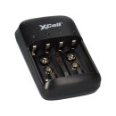 Ladegerät BC-X500 + 4x AA XCell Rechargeable 1,2V...