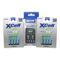 Ladegerät BC-X500 + 8x AAA XCell Re gallery