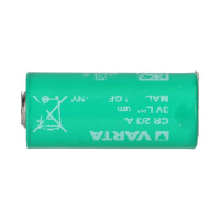 VARTA CR 2/3 AA 3V 1350mAh 2/3AA Lithium Batterie – 3 