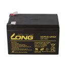 Kung Long Akku 12V 14Ah Pb Batterie Bleigel WP14-12SE zyklenfest