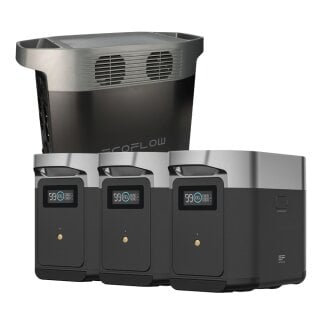 EcoFlow DELTA 2 Powerstation und 3x DELTA 2 Extra Batterie