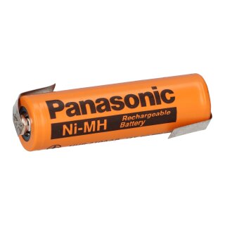 Panasonic Akku AA 1,2V 2080mAh HHR210AA Mignon Z-Lötfahne