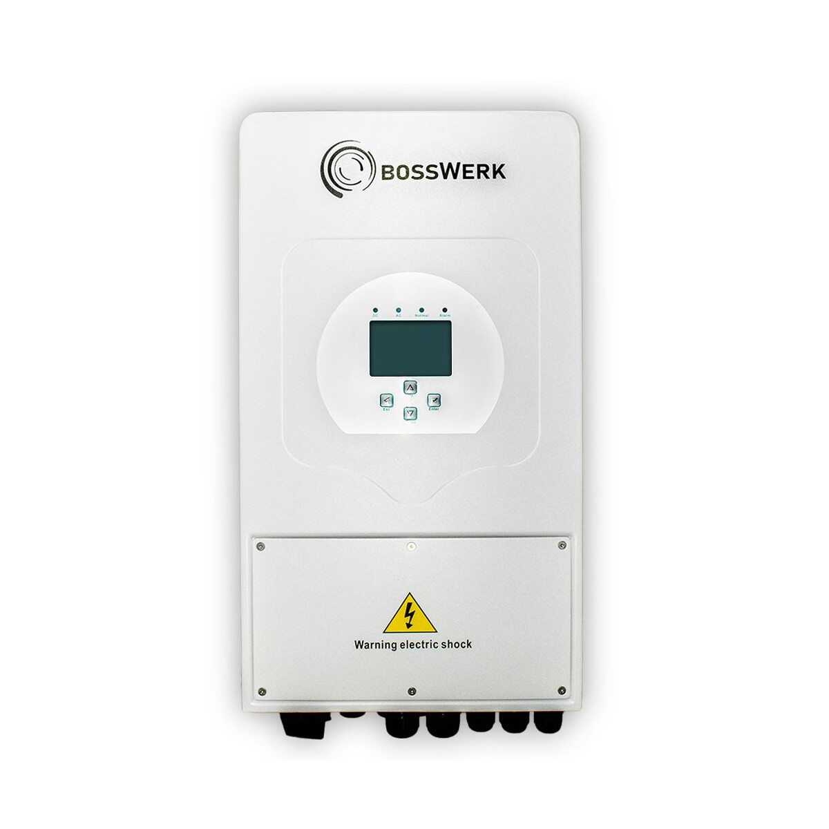 Bosswerk Hybrid-Wechselrichter 3600W mit 0% MwSt nach §12 Abs. 3 UstG