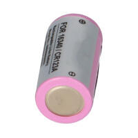 Akku-Zelle 3,6V 800mAh Li-Ion passend für 16340/CR123A 