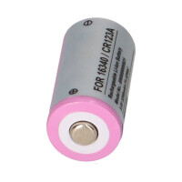 Akku-Zelle 3,6V 800mAh Li-Ion passend für 16340/CR123A 