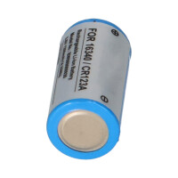 Akku-Zelle 3,6V 700mAh Li-Ion passend für 16340/CR123A 