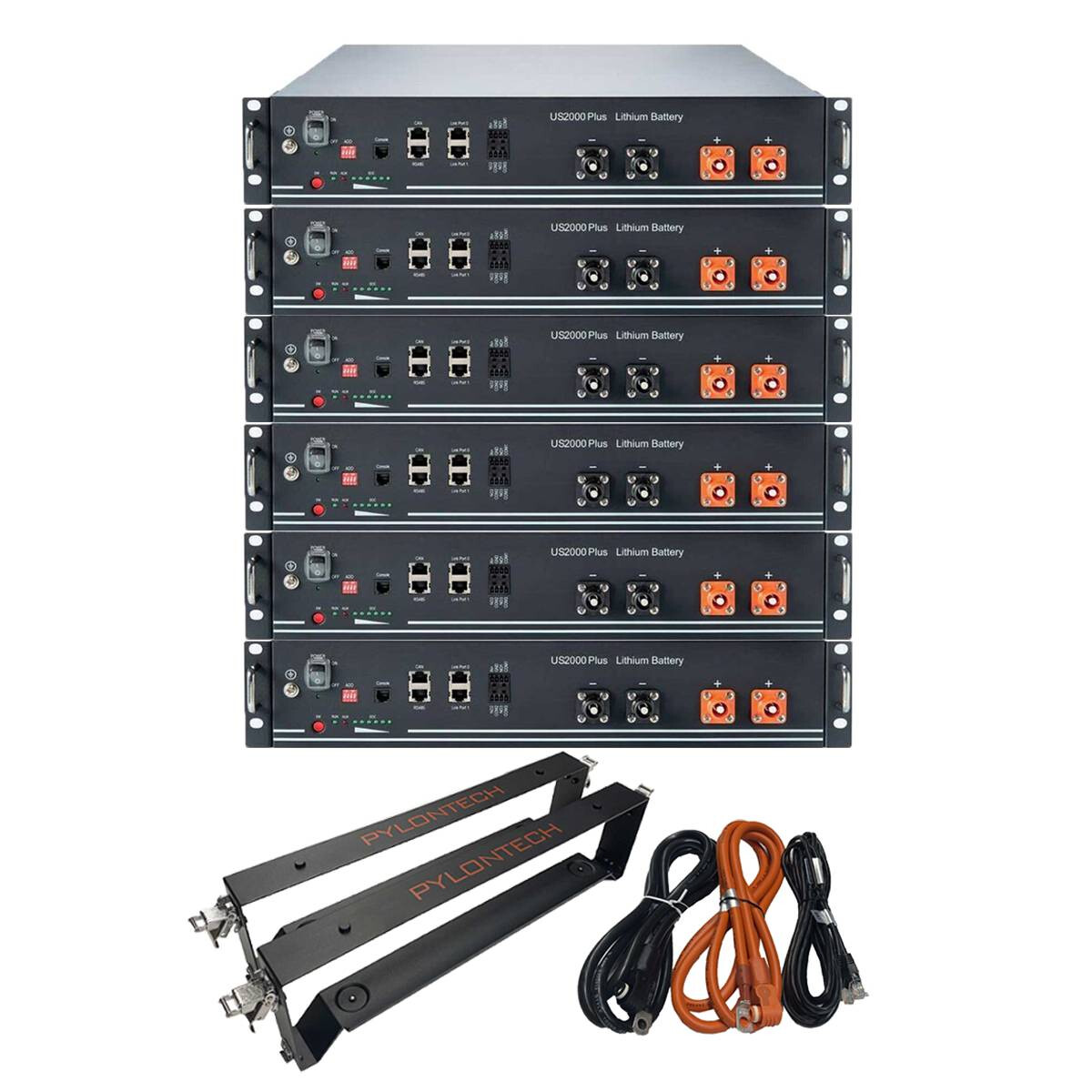 Bms Rescue Rack Pylontech 14,4 kWh Solarspeicher Lithium LiFePO4 inkl. Halterung, Rac