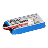 Ersatzakku JBL Flip 2 (2013) AEC653055-2P 2000mAh 3,7V 1