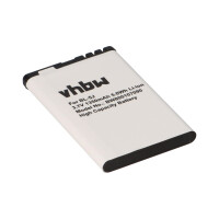 Handy-Akku 3,7V 1350mAh passend für Nokia BL-5J 7