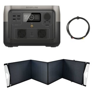 EcoFlow River 2 MAX Powerstation + 200W Solarpanel