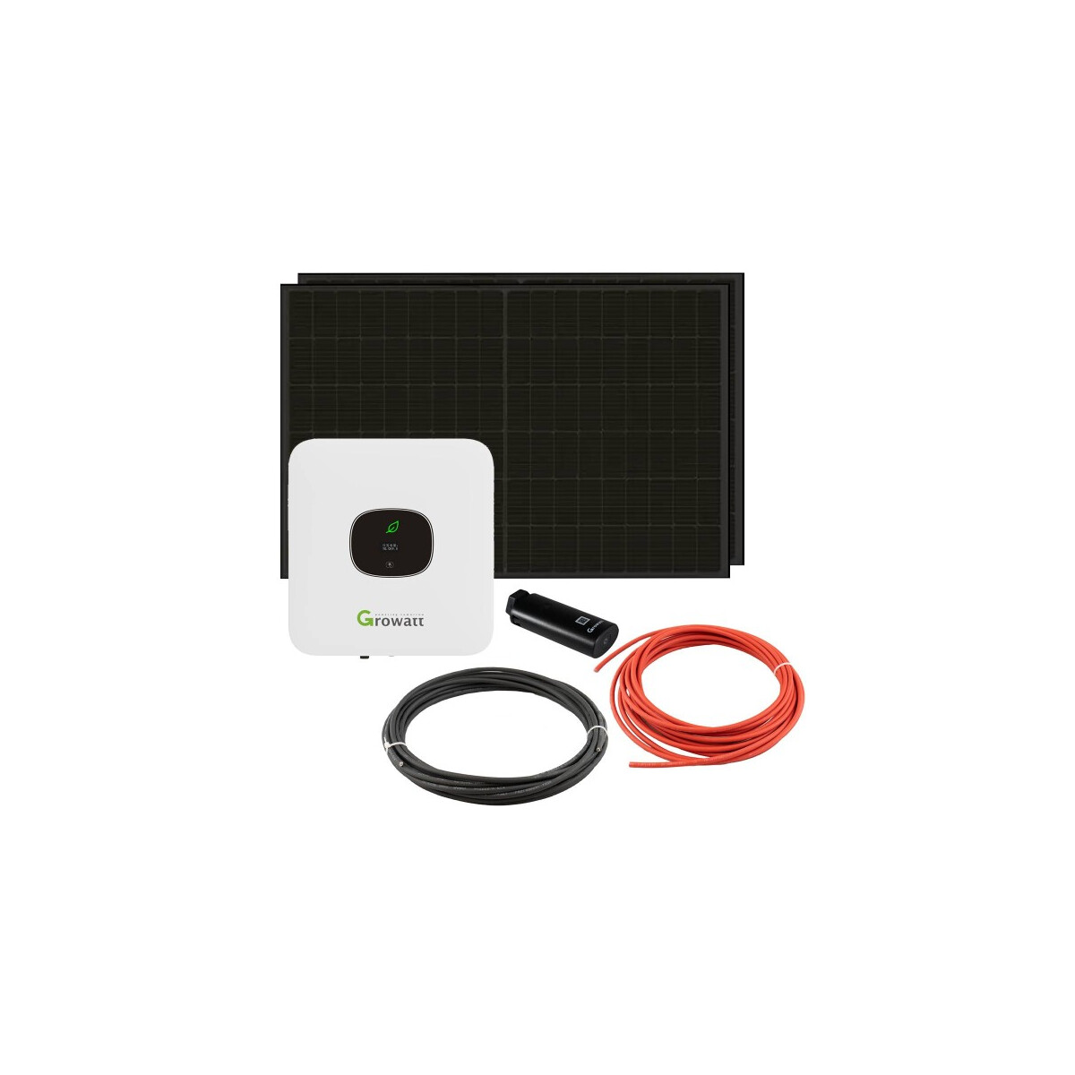 Balkonkraftwerk Growatt MIC 750 0,75kW 800W Solarpanel inkl. Halterung
