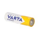 40x Varta Energy AlMn AA 1,5V Mignon Batterie im 4er Blister