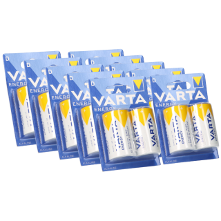 10x Varta Energy D Mono Batterie 1,5V AlMn 2er Blister