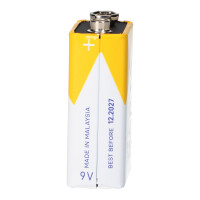 10x VARTA Energy 9V Block Batterie 6LR61 - passend für 