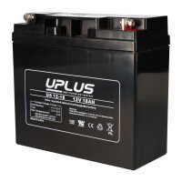 B-Ware Uplus US12-18 AGM Akku 12V 18Ah – passend f&uum