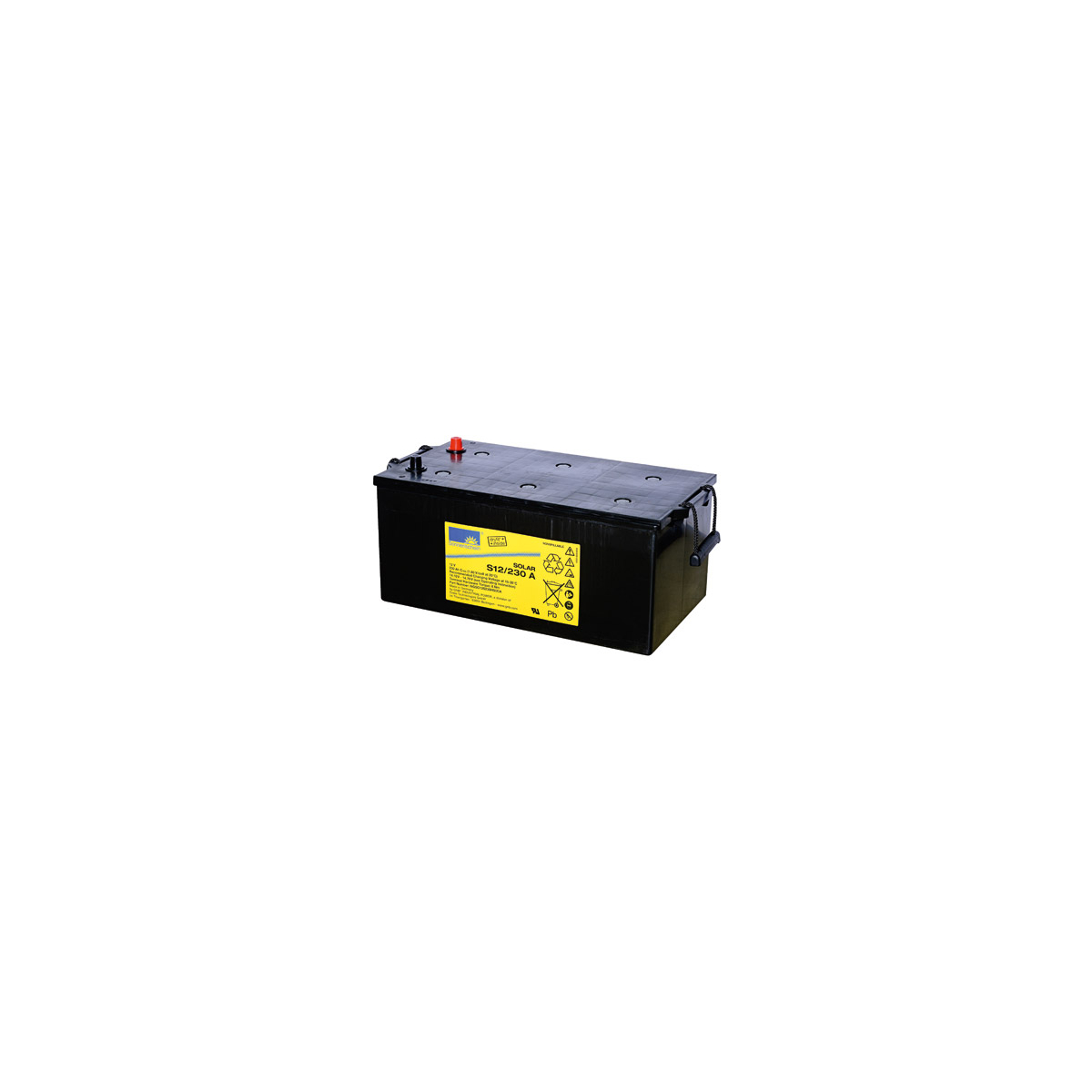 Sonnenschein Blei-Akku Solar S12/230A Pb 12V 230Ah A-Rundpol