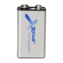 XCell 9V-Block Akku Ni-MH 8,4V 250mAh