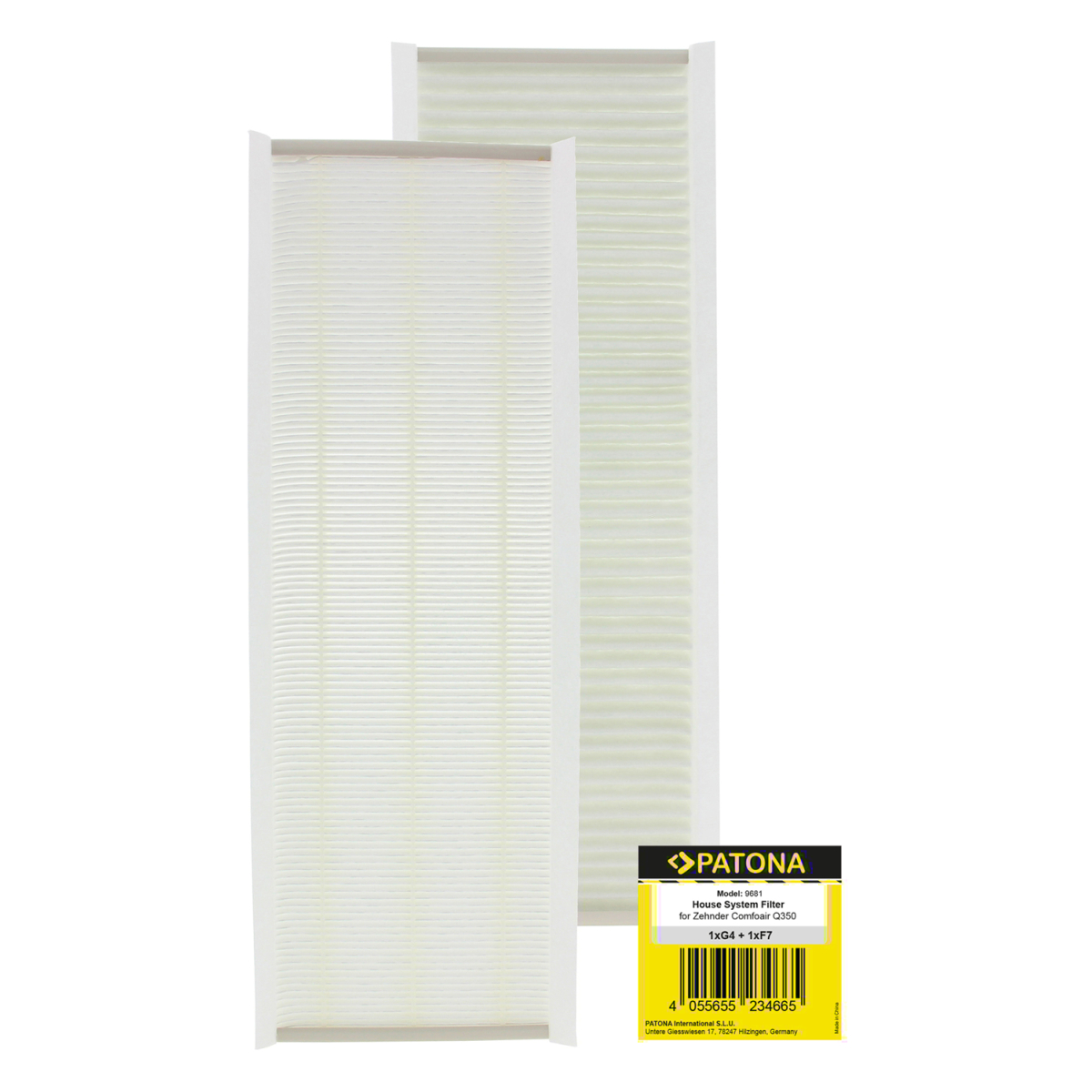 Filter G4 und G7 für Lüftungsanlage Vaillant RecoVAIR VAR 260/4 (E) 360/4 (E)