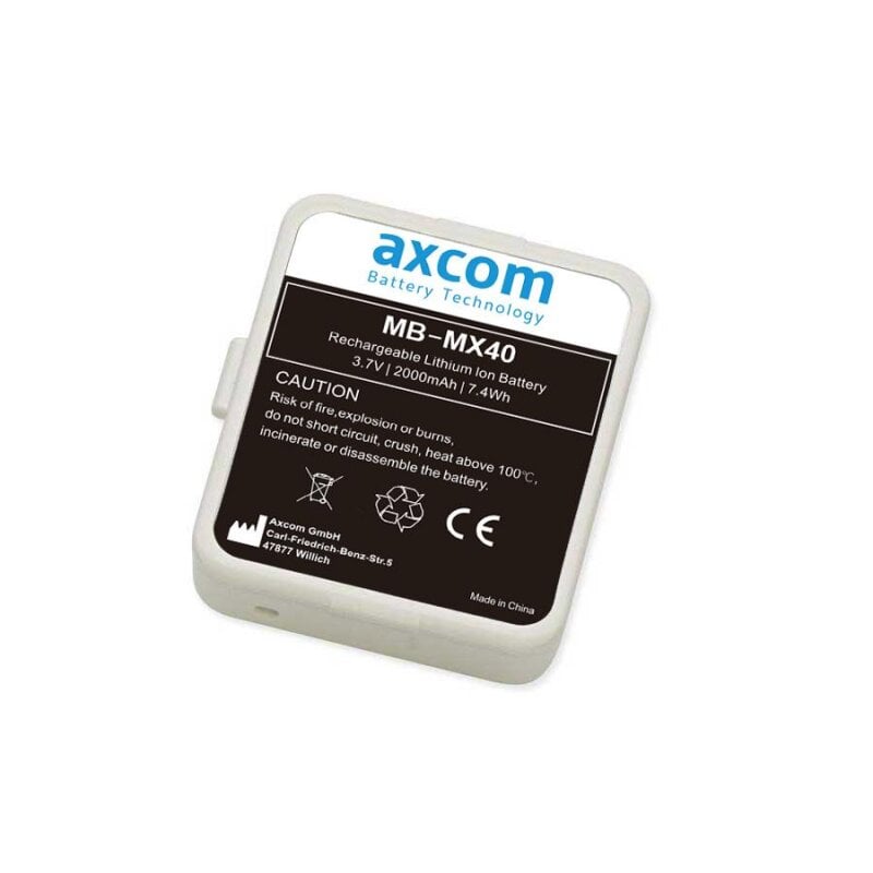 Li-Ion Akku 3,7V passend für Philips IntelliVue MX40 wiederaufladbar