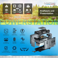 PATONA Platinum Powerstation Autarc 5000 LiFePO4 5120Wh &nda