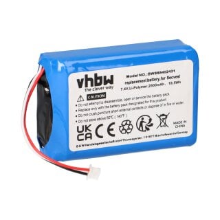 Akku passend für FUBT50000 ABUS Secvest 7.4V Li-Polymer 2500mAh