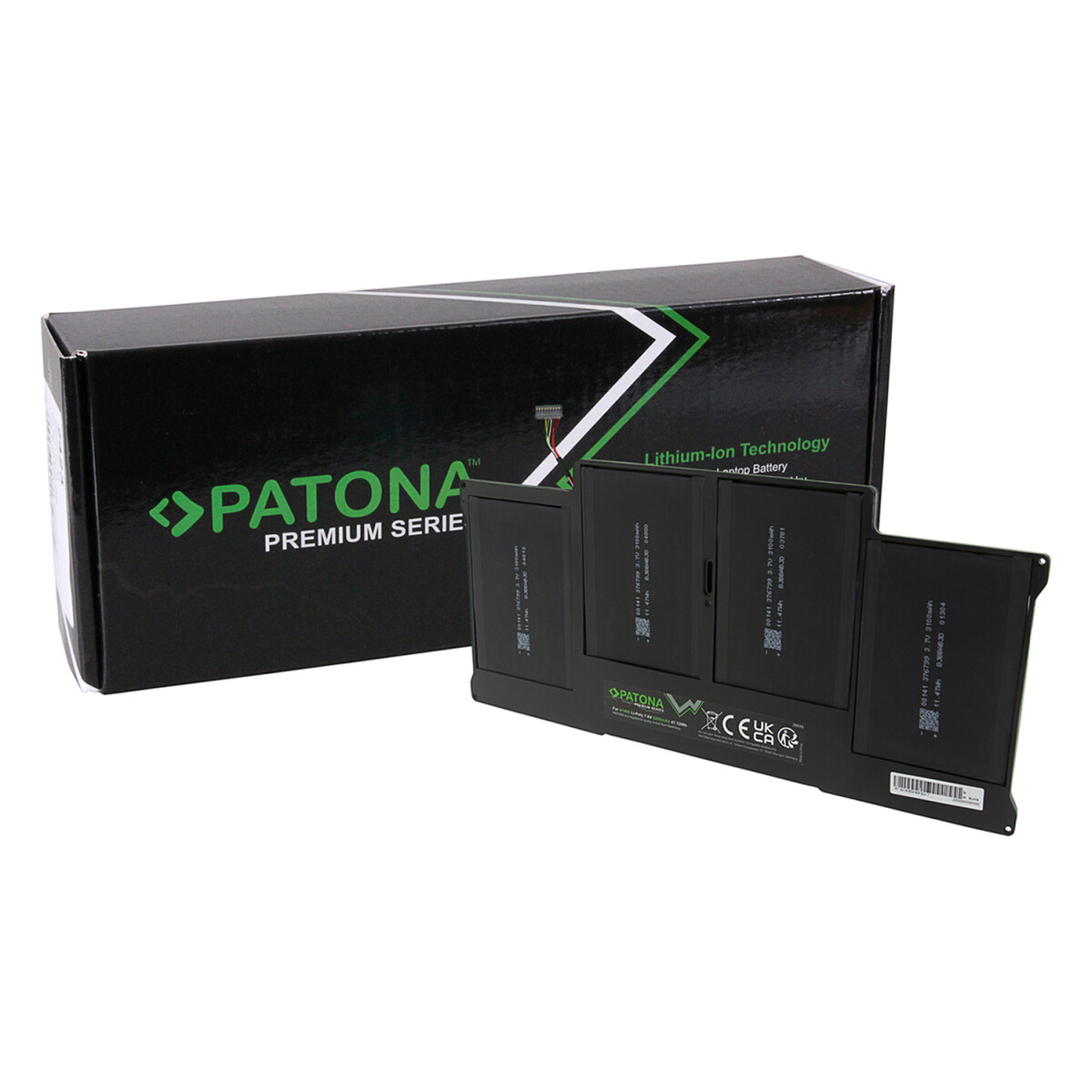PATONA Premium Akku passend für Apple Macbook Air 13 – 7,6 Volt 6200mAh"