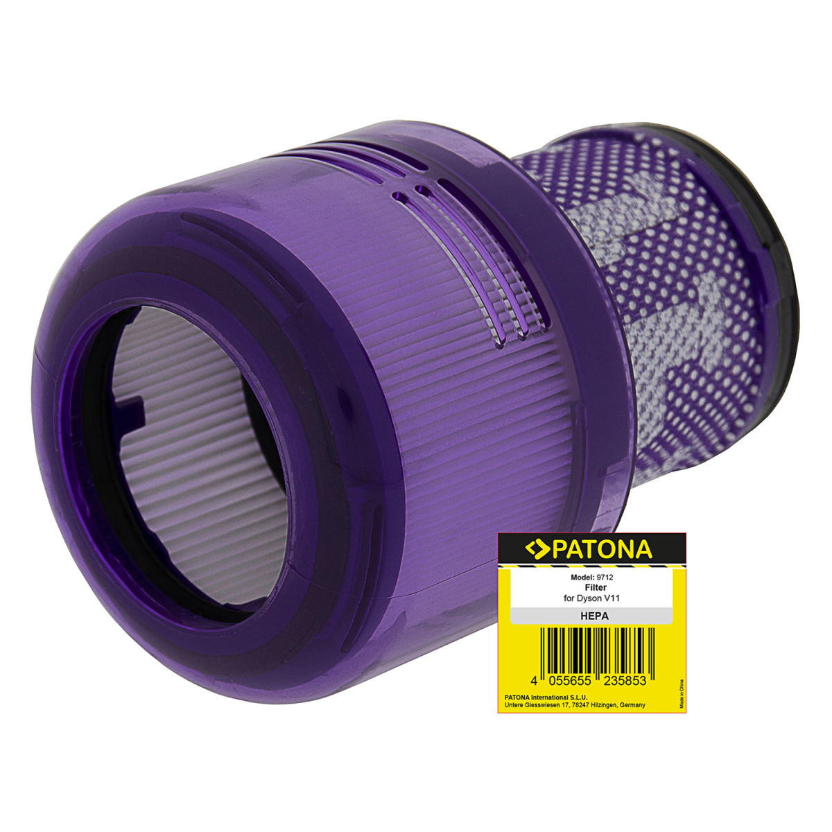 PATONA HEPA Filter für Dyson Cyclone V11 Serie 970013-02