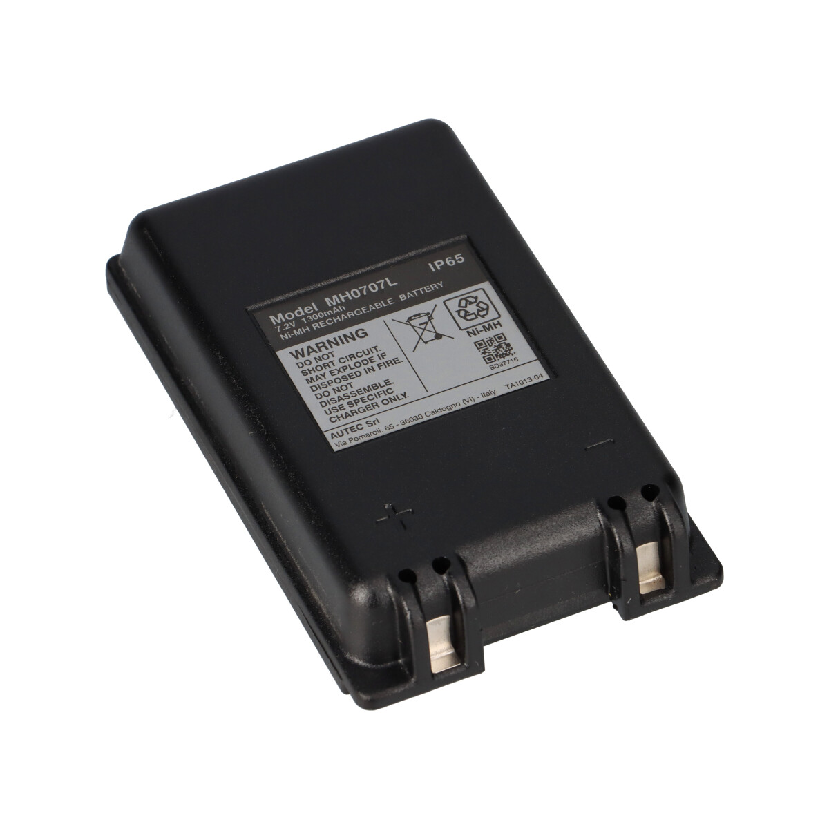 Original NiMH Akku Autec MH0707L / R0BATT00E07A0 - 7,2V 1,3Ah 9,36Wh