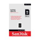 SanDisk USB 3.1 Stick 16GB, Ultra Fit Typ-A, (R) 130MB/s,...