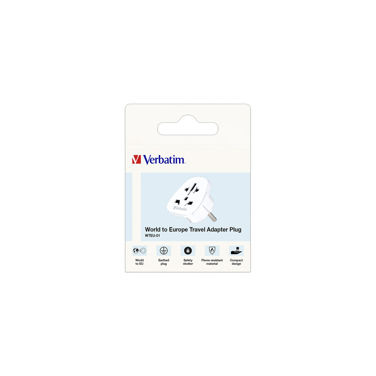 Steckdosenadapter, Universal Travel, WTEU-01