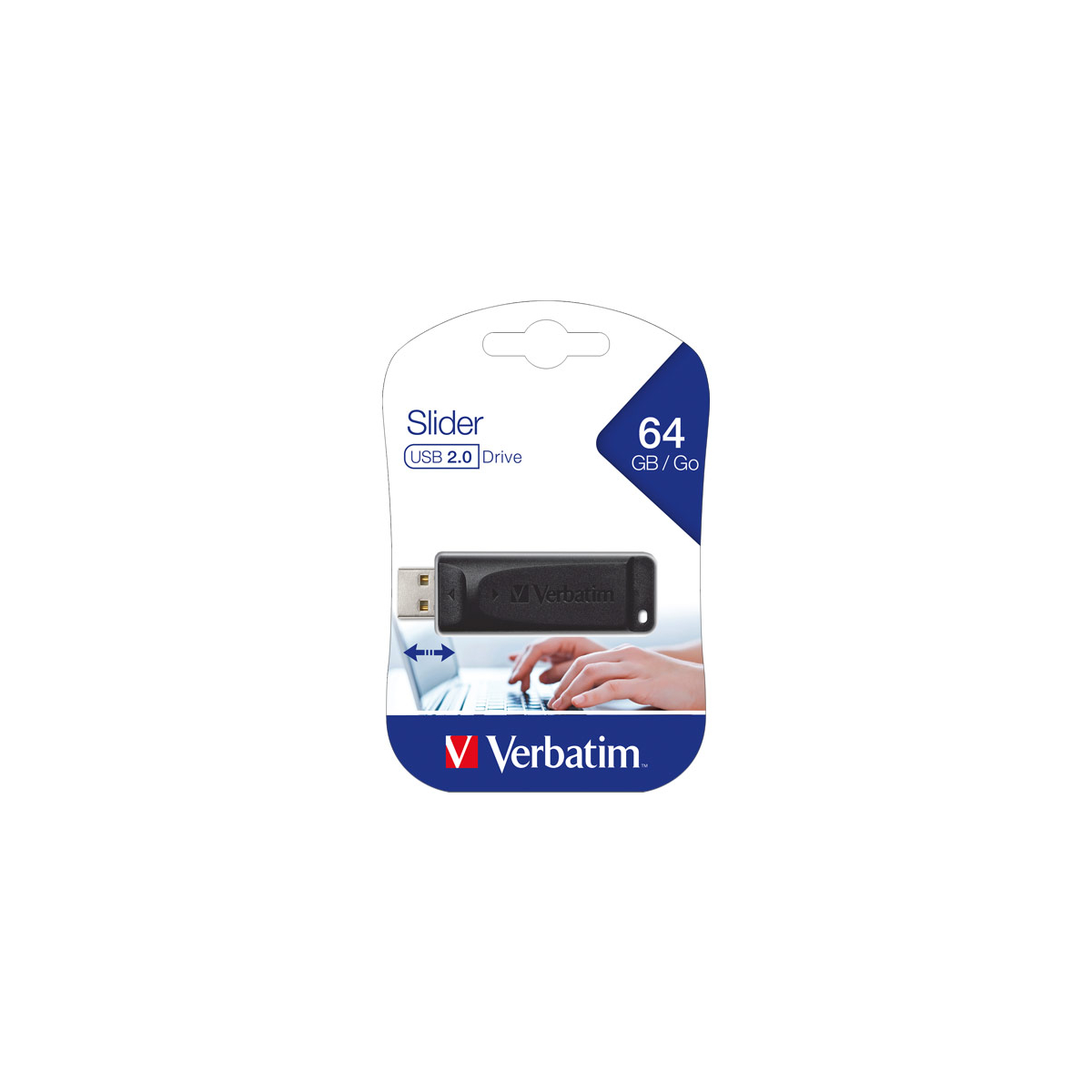 MyMedia USB 2.0 Stick 64GB, Slider